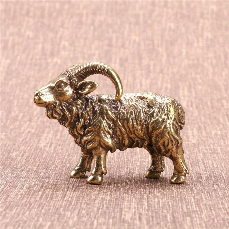 Solid Brass Hyena Figurine Min - Vintage Collectible Ornaments 리뷰 및 가격