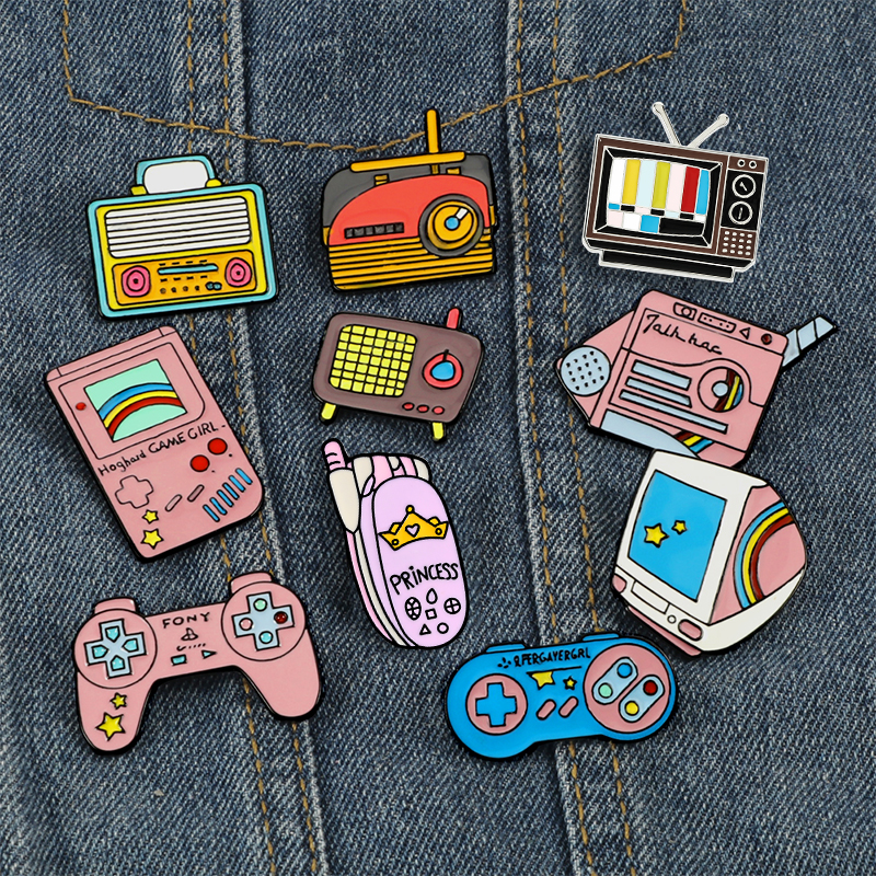 Vintage Game Enamel Pins Colle - Collectible Vintage Brooches 리뷰 및 가격
