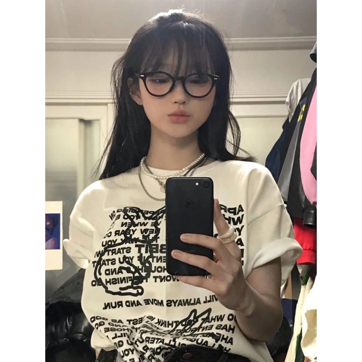 Cute Rabbit Print Women's Vint - Collectible Vintage T Shirts 리뷰 및 가격