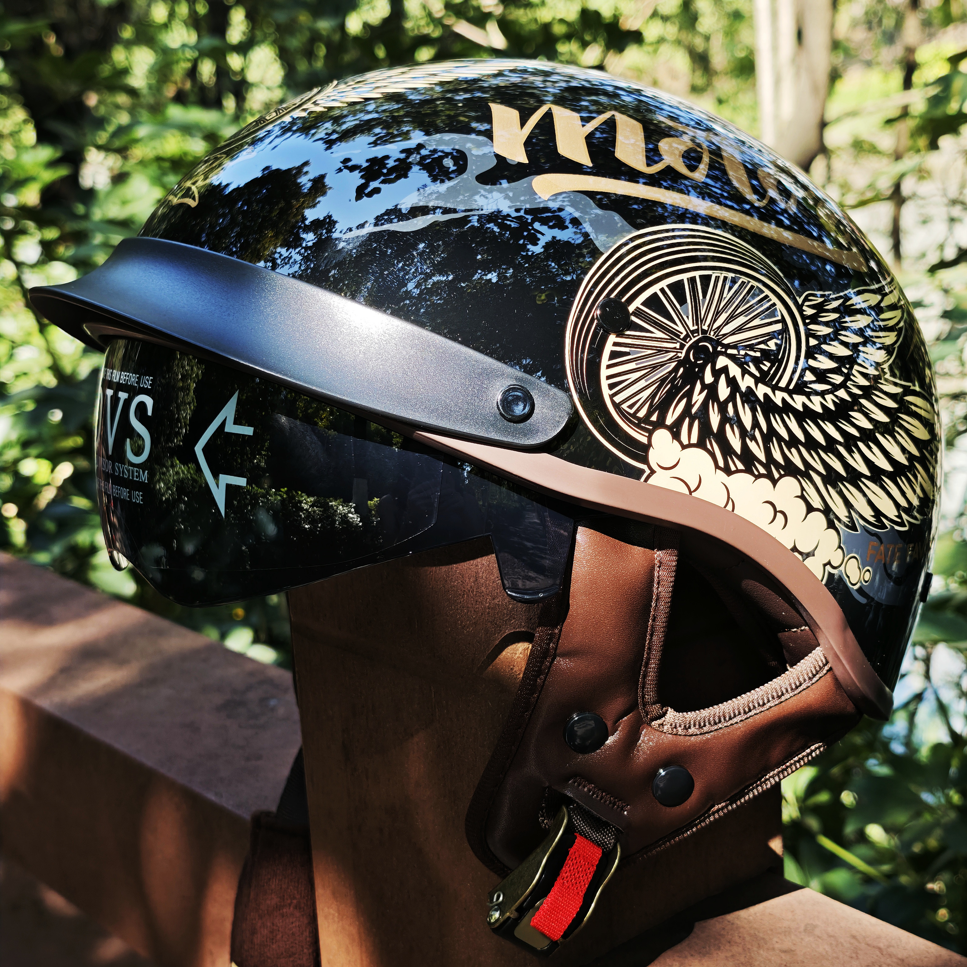 Retro Motorcycle Helmets for M - Lens Cap Vintage 리뷰 및 가격