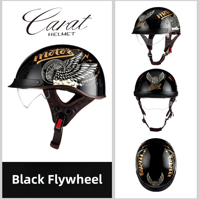 Retro Motorcycle Helmets for M - Lens Cap Vintage 리뷰 및 가격