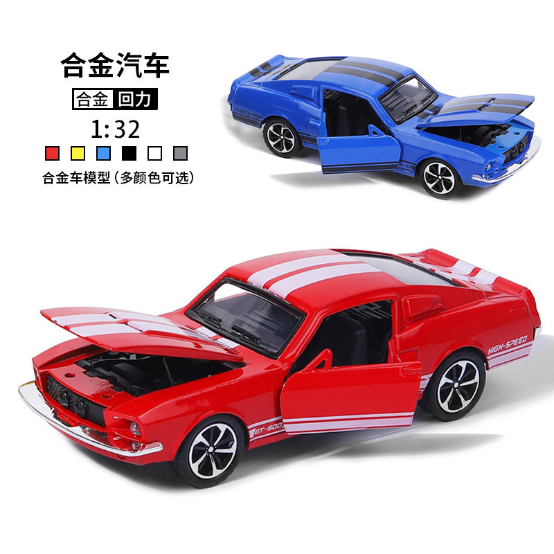 1:32 Diecast Alloy Ford Mustan - Vintage Collectibles 리뷰 및 가격