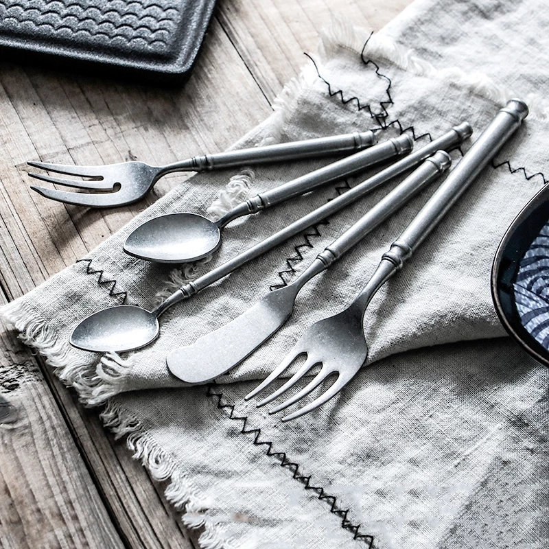 Retro Scrub 304 Stainless Stee - Vintage Collectible Spoons 리뷰 및 가격
