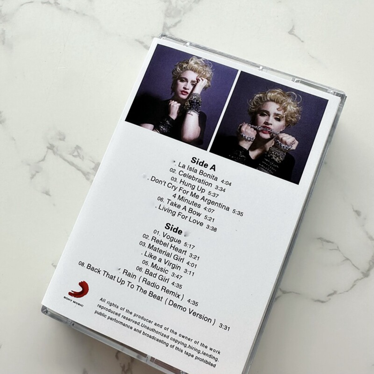 Madonna Classic Pop Music Cass - Vintage Collectibles 리뷰 및 가격